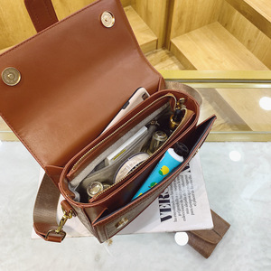 Borse a Mano Firmate da Donna alla Moda in Pelle PU a Contrasto Borsa a Spalla e Tracolla di Lusso da Donna Sac a Main - Product Image 5