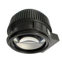 Custom Machined Optical Lens With 50mm Diameter for Laboratory Diagnostic Test and Spectral Analysis Instrument Components