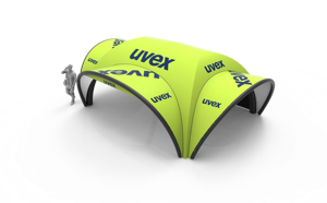 Tentes <span class=keywords><strong>dôme</strong></span> gonflables à impression personnalisée, auvent <span class=keywords><strong>de</strong></span> belvédère gonflable pour exposition commerciale, course automobile, événement sportif en plein air - Product Image 6