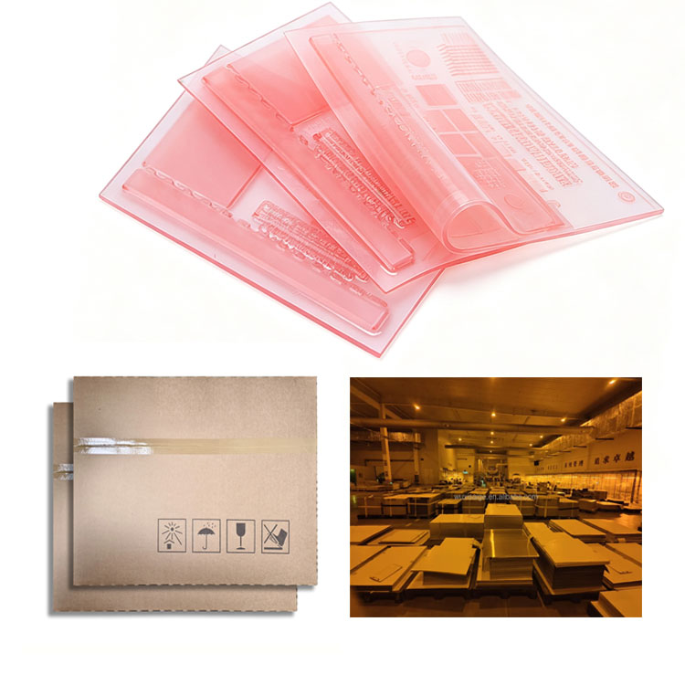 Customized Size Nylon Resin Positive Flexo Printing Plate for Label Printing
