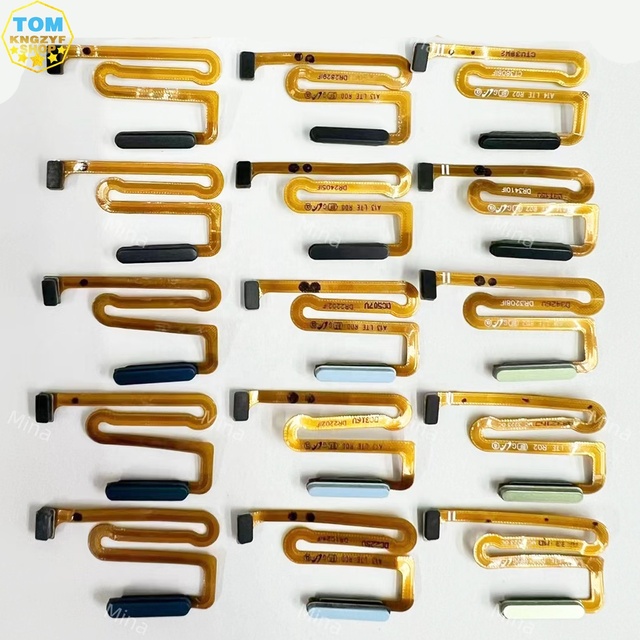 Fingerprint Sensor Flex Cable for Samsung Galaxy A12 A125U Power on Off Button Flex Cable Replacement for Samsung A12 SM-A125U