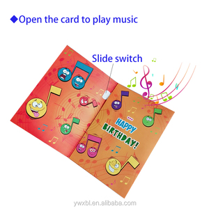 Zebuun — <span class=keywords><strong>carte</strong></span> de vœux musical, <span class=keywords><strong>carte</strong></span> de vœux avec lumière personnalisée, taille 30s, avec design personnalisé et son, pour cadeau d'<span class=keywords><strong>anniversaire</strong></span>, pièces - Product Image 3