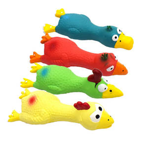 Latex Hond Spelen Speelgoed Eend Latex Speelgoed Unieke Huisdierenproducten Groothandel Klein Speelgoed Voor Puppy - Product Image 1