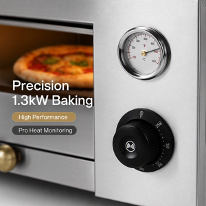 Countertop Electric Pizza Oven 220V 1.3kW Commercial Pizza Baking Oven for Pizza Shop Cafe Restaurant Snack Bar - Product Image 3