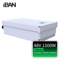 Module d'alimentation à découpage personnalisé 1500W IP65 pour extérieur, système redresseur télécom RS485/Contact Sec, 4 unités, vente en gros