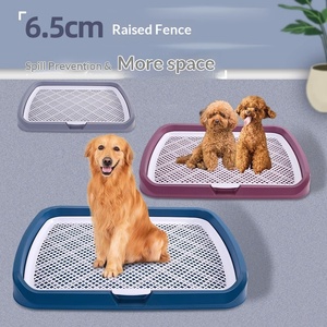 Bac à litière automatique pour chiens de petite, moyenne et grande taille, toilette anti-écrémage facile à nettoyer, support pour tapis absorbant pour usage intérieur - Product Image 2