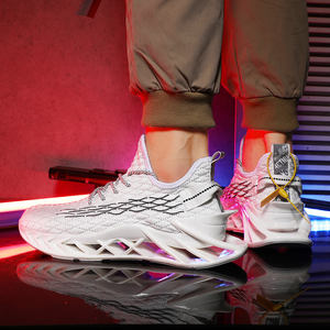 Zapatillas Deportivas Personalizadas con Logotipo de Marca Privada 2021, Zapatillas Deportivas Transpirables de Malla Tejida para Hombre, Fabricantes de Zapatillas Deportivas en China - Product Image 4