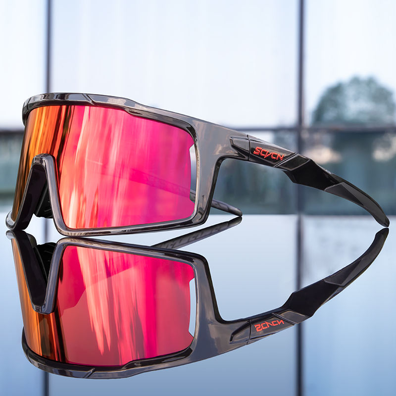 New SCVCN Sports Men Road Cycling Glasses Mountain Bike Glasses Sports Women Sunglasses Riding Protection Accessories Eyewear