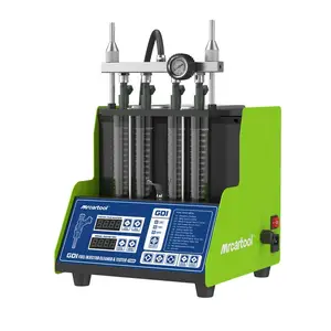 2023 הגרסה החדשה ביותר MRCARTOOL V309 דלק מזרק ניקוי Tester בדיקות זרבובית מנקה מכונה אבחון כלי