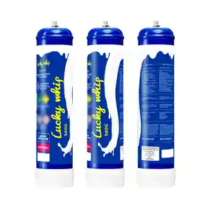 2024 Factory Cheap Price 0.95L 615g 580g Cylinder Canister Gas Whipped Cream Charger