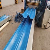 Tôles d'acier ondulé de couleur RAL sur mesure, panneaux de toiture galvanisés, épaisseur disponible à la commande
