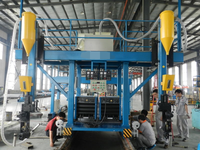Línea de Producción de Vigas en H Soldadas con Motor Marca Wanxin, 1 Año de Garantía