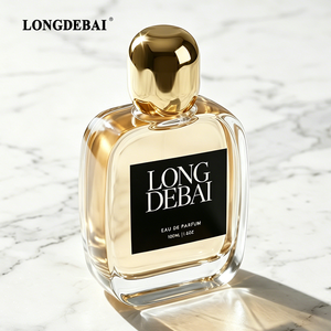 2026 Factory LOW MOQ <b>Men</b> Square Perfume Spray Bottle 30ml 50ml 100ml Clear <b>Flat</b> Empty Glass Perfume Bottle With Zamac <b>Cap</b> - Product Image 2