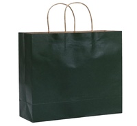 Sacs en papier kraft brun de luxe personnalisés avec votre propre logo imprimé pour la promotion et l'utilisation en supermarché, emballage alimentaire recyclable
