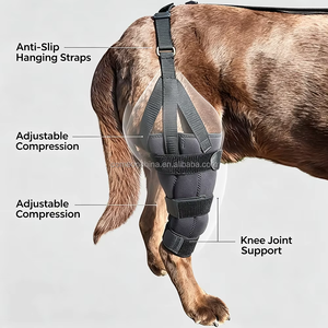 Attelle de genou pour chien pour lésions de la ligament croisé antérieur (LCA) des pattes arrière, support réglable pour la récupération des blessures et la protection des animaux de compagnie - Product Image 3