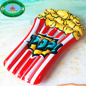 Flotteur gonflable en PVC pour enfants de 110 cm, pour la fête estivale, la baignade et le plaisir, en forme de popcorn - Product Image 2