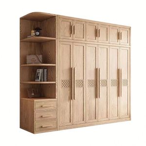 2025 Armoires de chambre à coucher Meubles simples de chambre à coucher en bois - Product Image 1