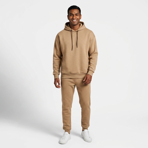 Sweat-shirt à capuche en coton lourd pour homme, surdimensionné, imprimé personnalisé, pas cher, décontracté, en molleton - Product Image 1