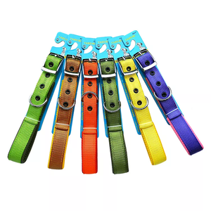 Venta al por mayor de moda tejido grueso reflectante hebillas impermeable Xl sublimación Paracord Blinged cuerda perro collares - Product Image 4