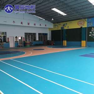 Vuelos de linóleo de vinilo rollos fácil de instalar suelos de PVC Suelos deportivos - Product Image 5