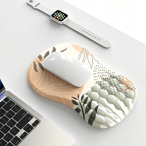 OEM Office Massage Memory Foam Wrist Support Mousepad Custom Print Ergonomic <b>Mouse</b> Pad with Wrist Rest for Carpal Tunnel Relief - Product Image 6
