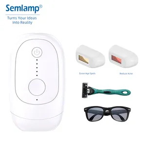 Venda quente 510K Mini IPL Hair Removal Technology OEM LOGOTIPO para uso doméstico Melhor Handheld IPL Hair Removal Upgraded Device