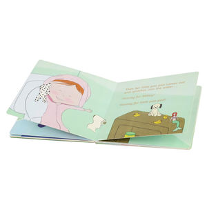 Impresión de fábrica personalizada niños Libro de cartón imagen niños ilustración tablero Color niños libro de cuentos impresión - Product Image 2
