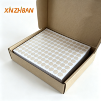 Autocollants en PVC blancs pour couvrir les trous de vis, autocollants en plastique pour couvrir les trous de vis