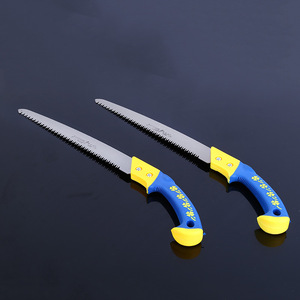 Plum Blossom Handle Garden Saw 320mm Sharp Blade Fruit Tree Pruning Hand Saw - Product Image 1