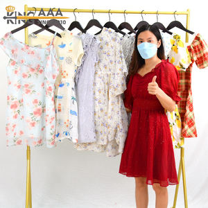 Robe Courte Décontractée pour Femmes <span class=keywords><strong>KINGA</strong></span>, Vêtements d'Occasion de Qualité Supérieure, Balles de Vêtements Usagés pour l'Été, Exportation de Chine/Guanduan - Product Image 3