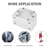Soporte/Base de Montaje para Tornillo de Bola DSG25H, Carcasa de Tuerca para Tornillo de Bola, para Fresadora CNC, Taladradora