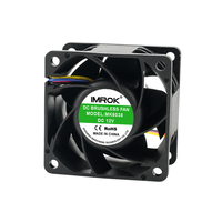Ventilateur de refroidissement pour onduleur solaire haute vitesse, tailles personnalisées, 6cm 60mm, 6038 60x60x38mm, DC12V 1.60A, 4 fils, PWM, pour serveur et onduleur