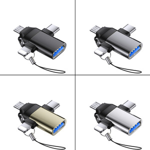 Hot 3 in 1 OTG <strong>Adapter</strong> Micro <strong>USB</strong> Type C to <strong>USB</strong> 3.0 <strong>Adapter</strong> for Samsung Galaxy S20 S10 Macbook <strong>USB</strong> C OTG <strong>Adapter</strong> Converter - Product Image 6
