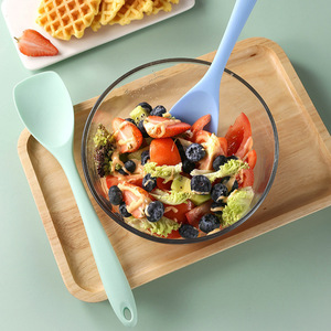 Espátula de silicona con forma de pico de pato y núcleo de nailon para mezclar mantequilla y ensalada, utensilio de cocina - Product Image 5