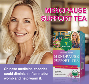 Winstown ชาสนับสนุนสำหรับผู้หญิงวัยหมดประจำเดือนฮอร์โมนสมดุลอาหารเสริมสมุนไพรที่มีคุณภาพการนอนหลับที่บรรจุในถุงโสมอเมริกัน - Product Image 2