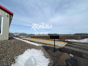 Zonjli, 3,2 m x 18m, báscula <span class=keywords><strong>de</strong></span> camión <span class=keywords><strong>de</strong></span> 150 toneladas <span class=keywords><strong>de</strong></span> alta calidad, báscula con pantalla LED para uso en minería, OEM personalizable - Product Image 6