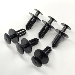 Mercedes Benz Fender Liner <b>Clips</b> Black Plastic Fasteners For <b>Car</b> Body Repair Replacement Parts - Product Image 4