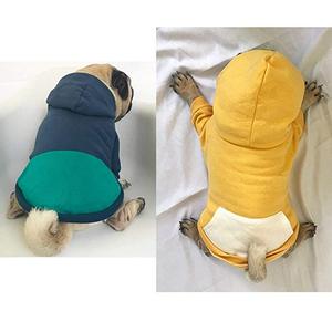 Di lusso Confortevole Cane Camicia di Sport Felpa Con Cappuccio Vestiti Pet Abbigliamento In Cotone Materiale Cucciolo <span class=keywords><strong>Bulldog</strong></span> <span class=keywords><strong>Francese</strong></span> Produttore di 2021 - Product Image 5