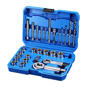 Jeu d'extracteurs d'écrous cassés à cannelures spirales, métriques, plusieurs tailles, qualité industrielle, outil de réparation domestique, matériau 35CrMo - Product Image 5