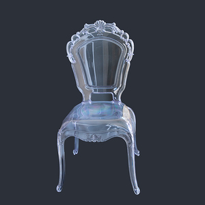 Nhà máy tùy chỉnh trong suốt Polycarbonate pha lê nhựa Ghế nhựa khuôn tiêm khuôn mẫu cho sự kiện Acrylic ghế đám cưới - Product Image 5