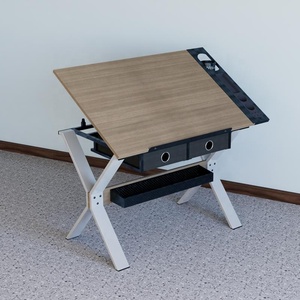 ZOIFUN New Style Lifting Practical Art Workbench Industrial Metal <strong>Drafting</strong> <strong>Table</strong> <strong>Legs</strong> Drawing <strong>Table</strong> - Product Image 3