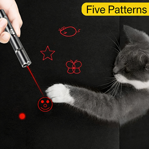 Puntero Infrarrojo Recargable por USB para Perros y Gatos, Puntero Multimodo con Luz UV para Detección de Hongos en la Piel, Juguete para Mascotas - Product Image 3