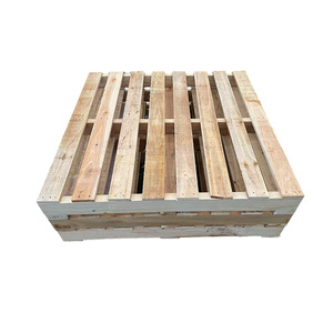 Palettes en bois massif à double entrée, fumigées, pour le stockage, le transport et la logistique, fabriquées en sapin et en pin - Product Image 3