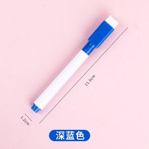 Rotuladores de pizarra magnética con impresión de logotipo personalizado, rotuladores coloridos de punta fina para borrado en seco con borrador - Product Image 6