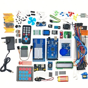 Kit de Inicio Mega 2560 R3 con Motor, Servo, RFID, Sensor Ultrasónico, Relé, Pantalla LCD para Arduino con Cargador de Batería, Kit de Aprendizaje - Product Image 4