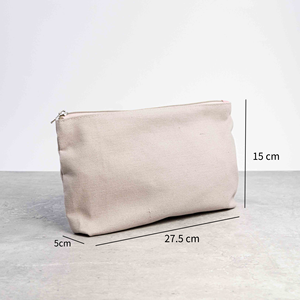 ISO BSCI Material de fábrica Eco Cosmetic Bag Bolsa de lona duradera de gama alta para todas las estaciones - Product Image 6