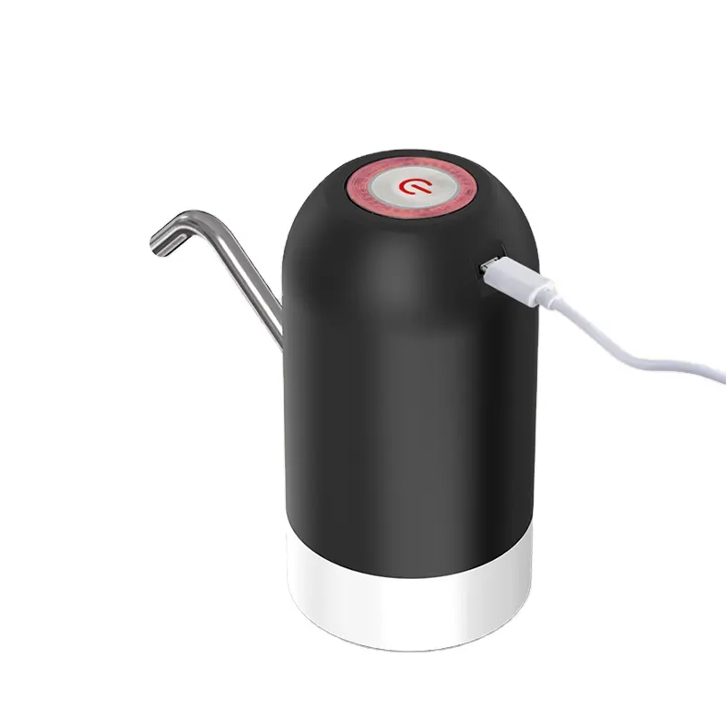 Pompa air portabel elektrik Mini, dispenser air minum dingin instan ember air botol plastik 5 galon