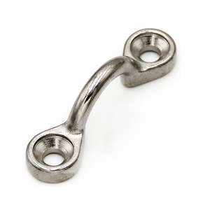 Bimini Top Strap Pad Eye Footman Loop 316 Boucle <span class=keywords><strong>de</strong></span> Footman en acier inoxydable pour sangle d'arrimage Kayak Deck Loops Casted Eye Strap - Product Image 4