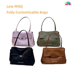 Bolsos de Hombro de Diseño para Mujer, al por Mayor, de Alta Calidad, Material PU, Envío Gratis de Fábrica - Product Image 4