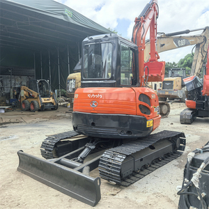Excavatrice d'occasion d'origine japonaise pour KX155-5, modèle 2018, 6 tonnes, moteur 20KW, capacité de la benne 0,24m, à vendre à prix avantageux - Product Image 1